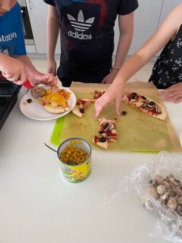 Vaření - pizza