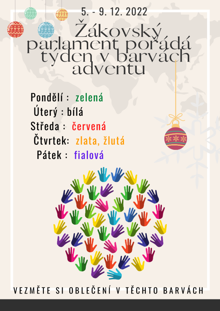 Týden v barvách ADVENTU