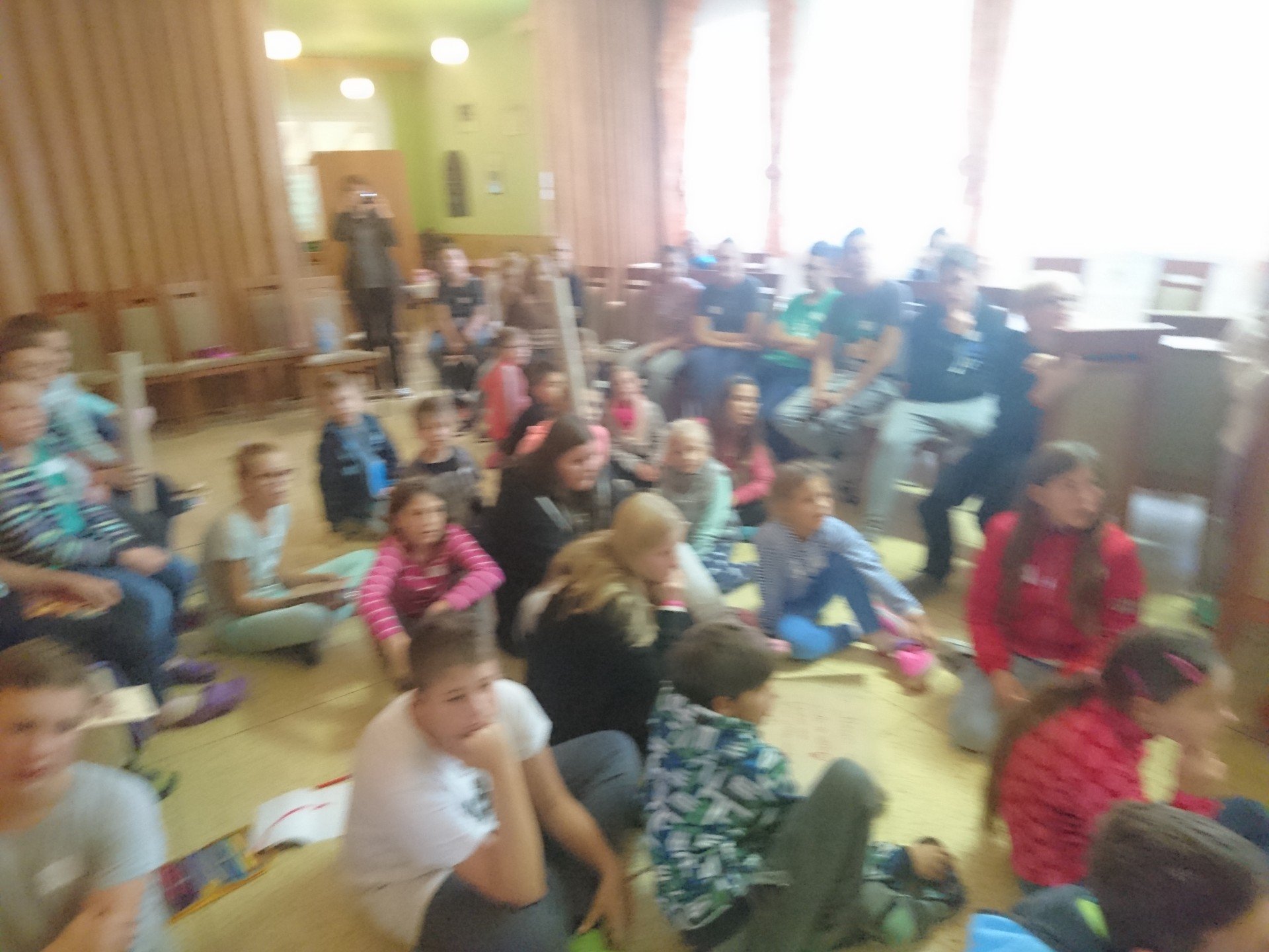 Startovací výjezd ŽÁKOVSKÉHO PARLAMENTU