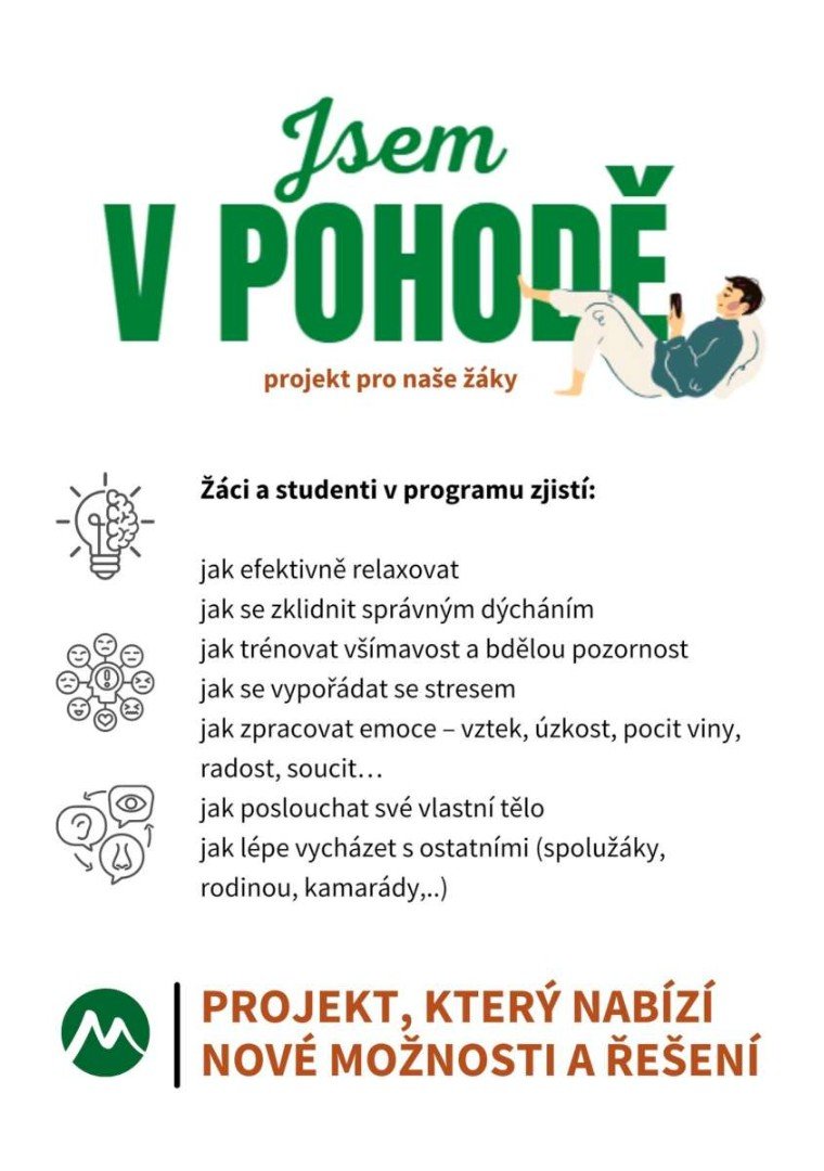 Projekt: JSEM V POHODĚ