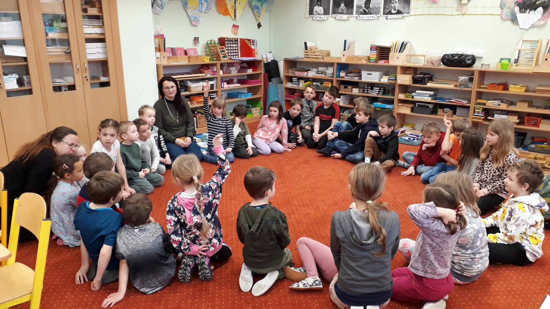 Montessori předškoláci na návštěvě 14.3.2024