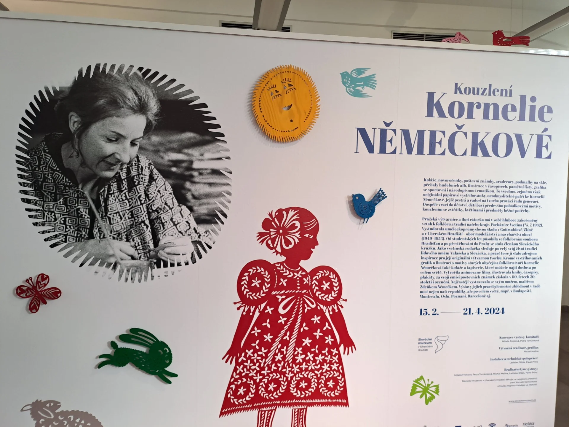 Kornelie Němečková ve Slováckém muzeu