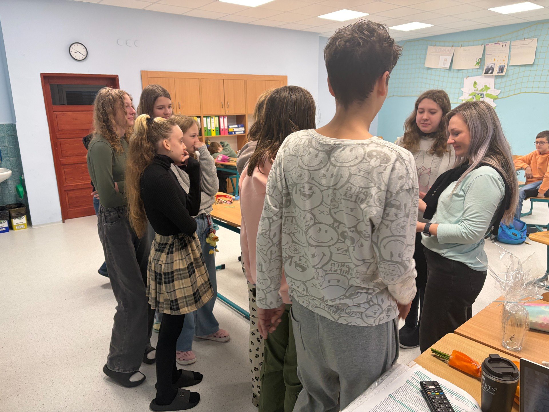 Loučení s paní asistentkou